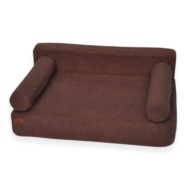 Legowisko Boucle Brown