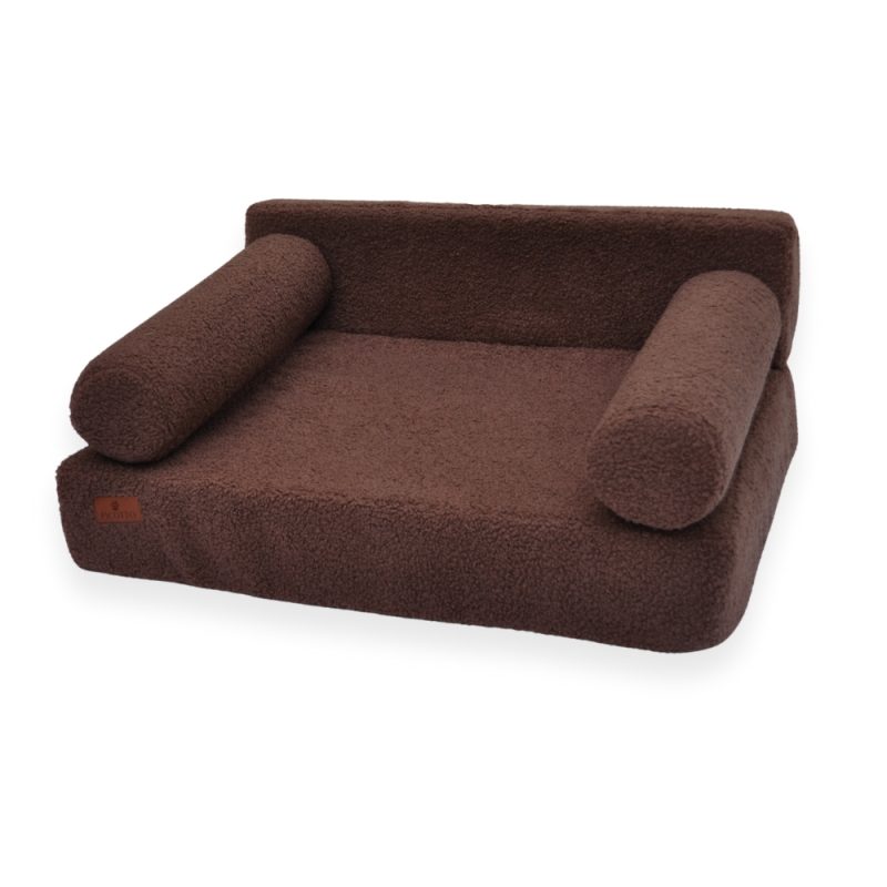 Legowisko Boucle Brown